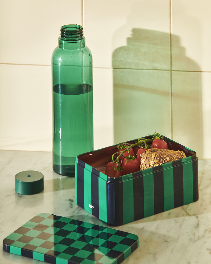 Hay Boîte de Rangement, taille S, bleu marine et lavande