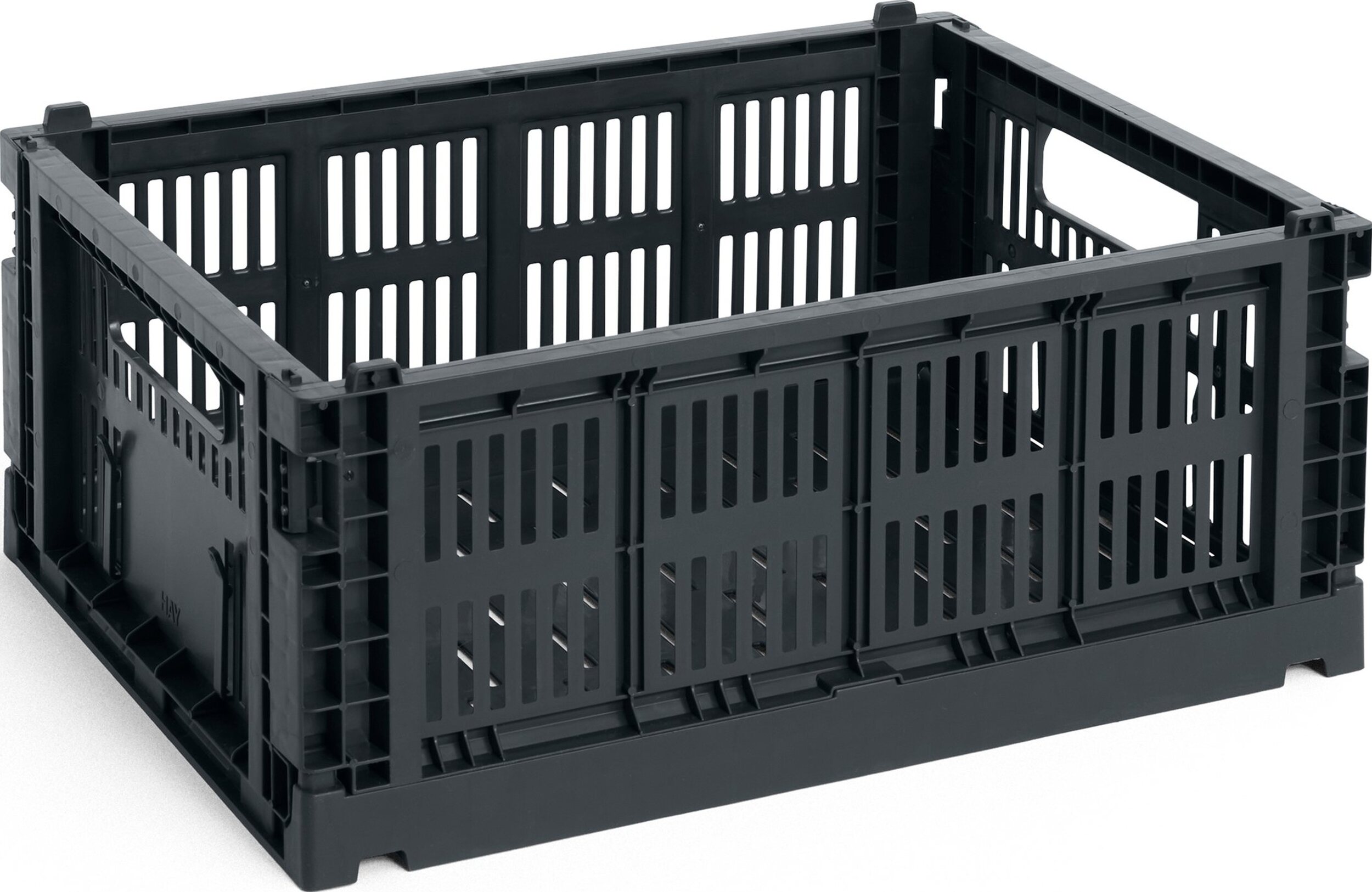 Hay Colour Crate Aufbewahrungskiste M, Anthrazit