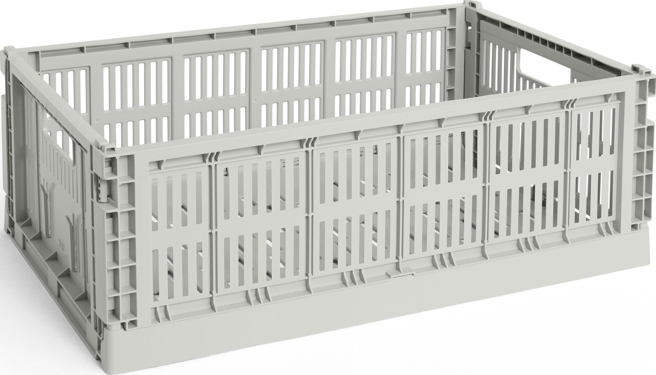 Hay Colour Crate Aufbewahrungskorb L, grau