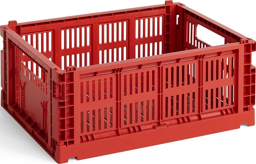 Hay Colour Crate Aufbewahrungskorb M rot