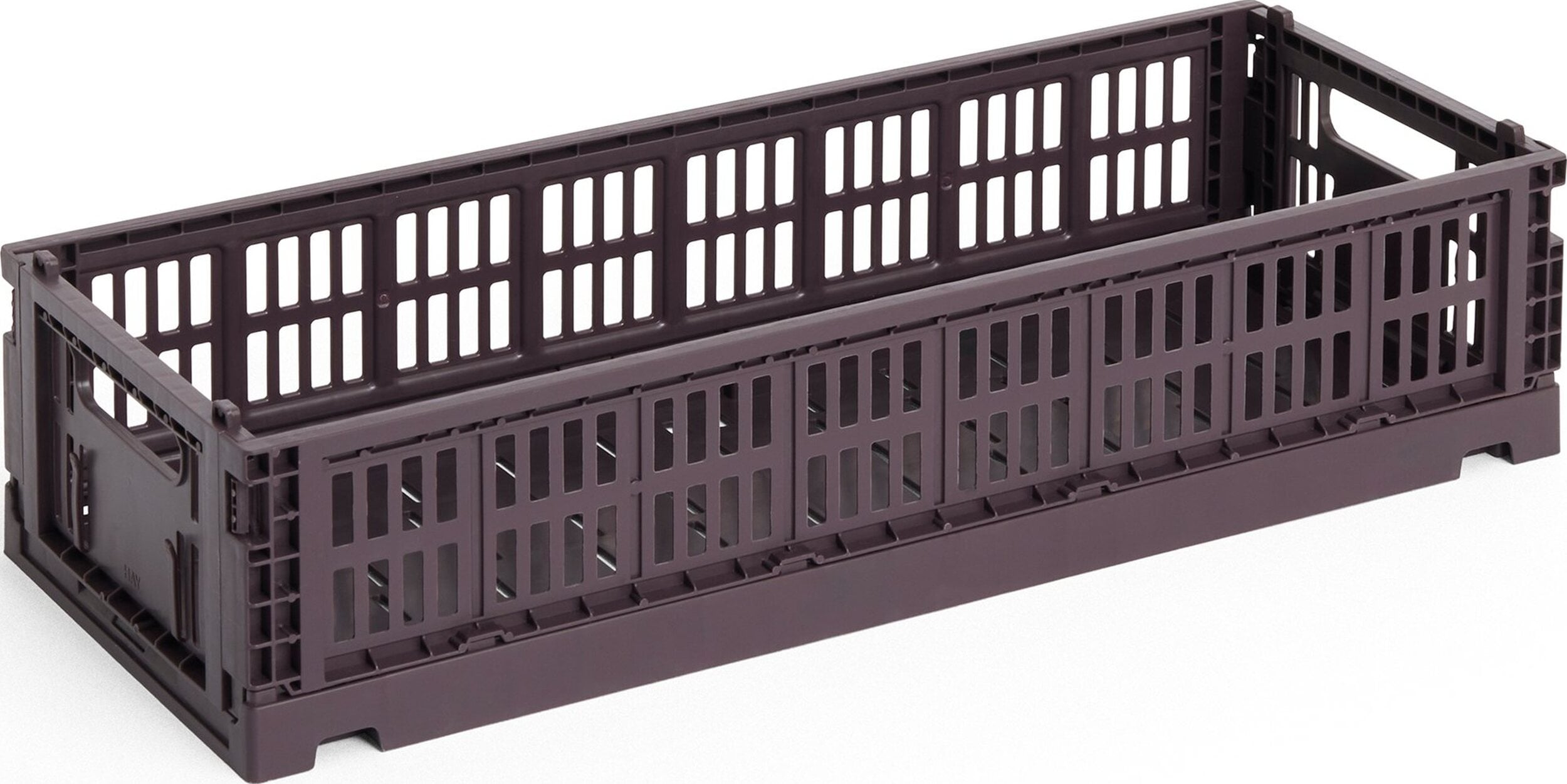 Hay Colour Crate Aufbewahrungskorb Mini Oblong, Bordeaux