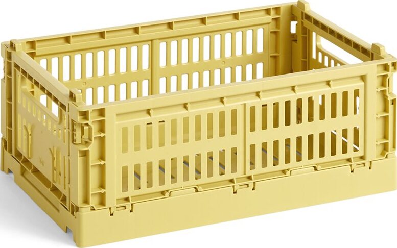 Hay Colour Crate Aufbewahrungskorb S gelb