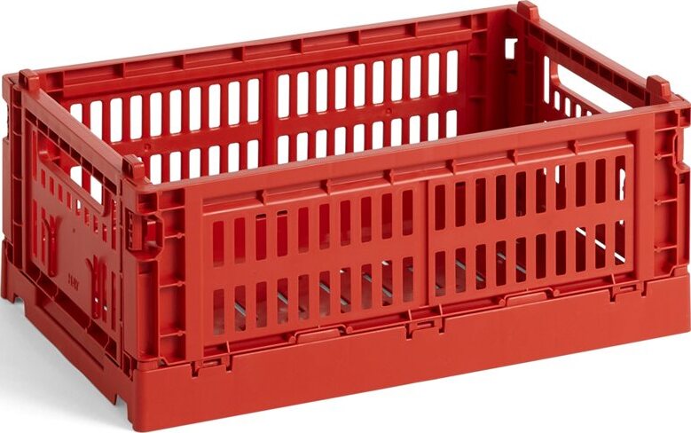 Hay Colour Crate Aufbewahrungskorb S rot