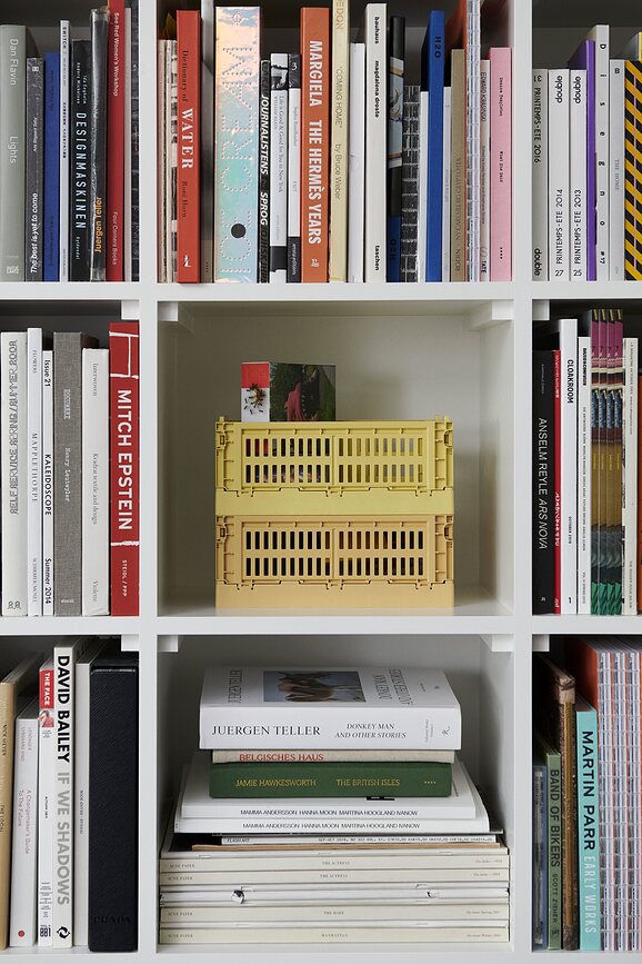 Hay Colour Crate Caisse de Rangement S, jaune