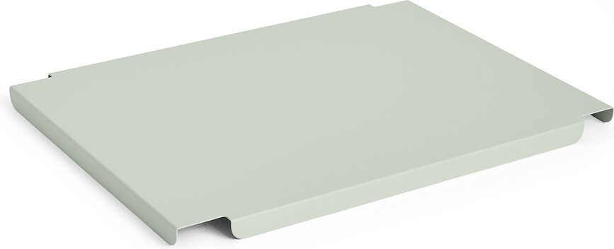 Hay Colour Crate Couvercle en métal pour caisse de rangement M, menthe
