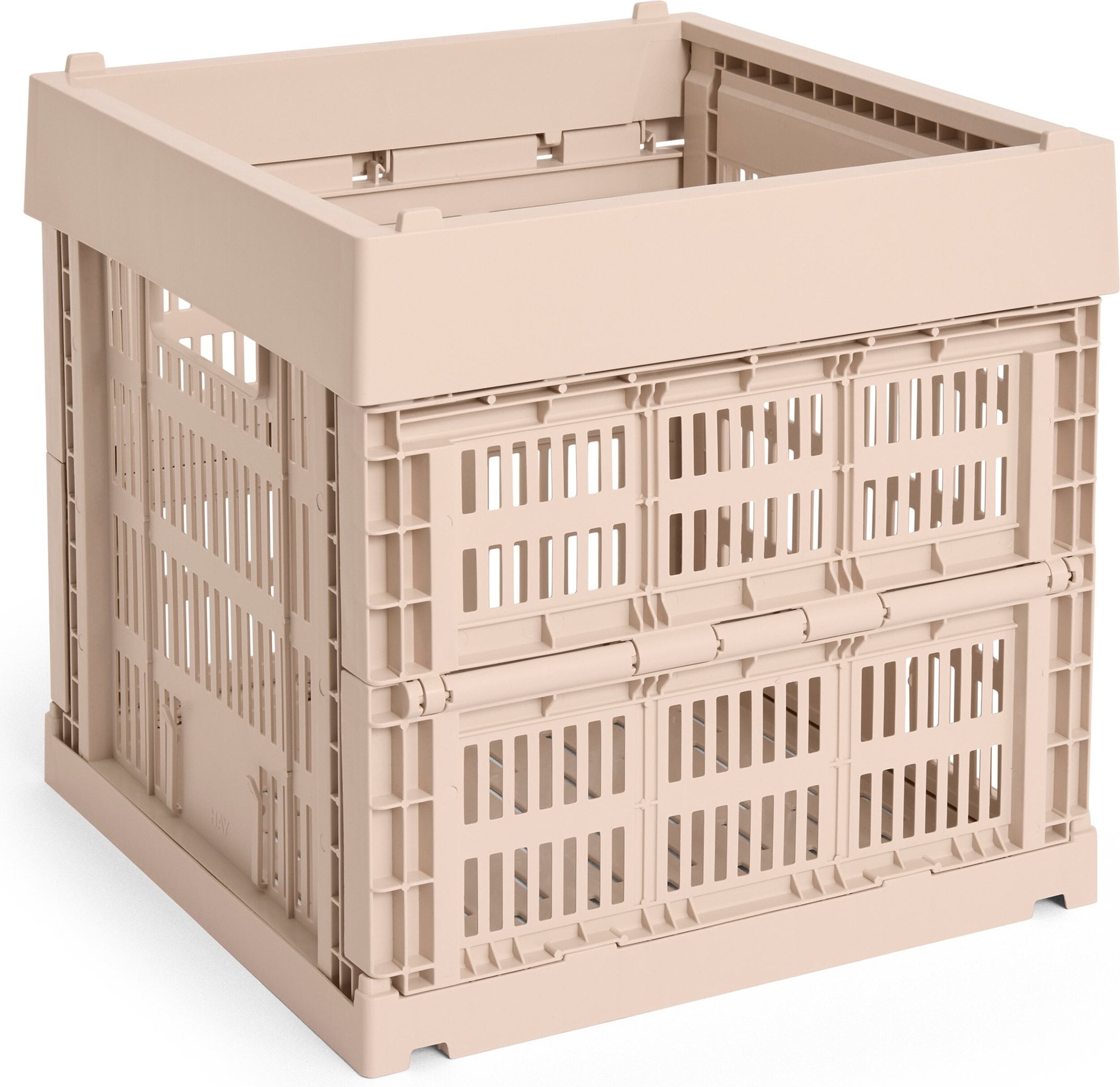 Hay Colour Crate Cube Aufbewahrungsbox, puderfarben