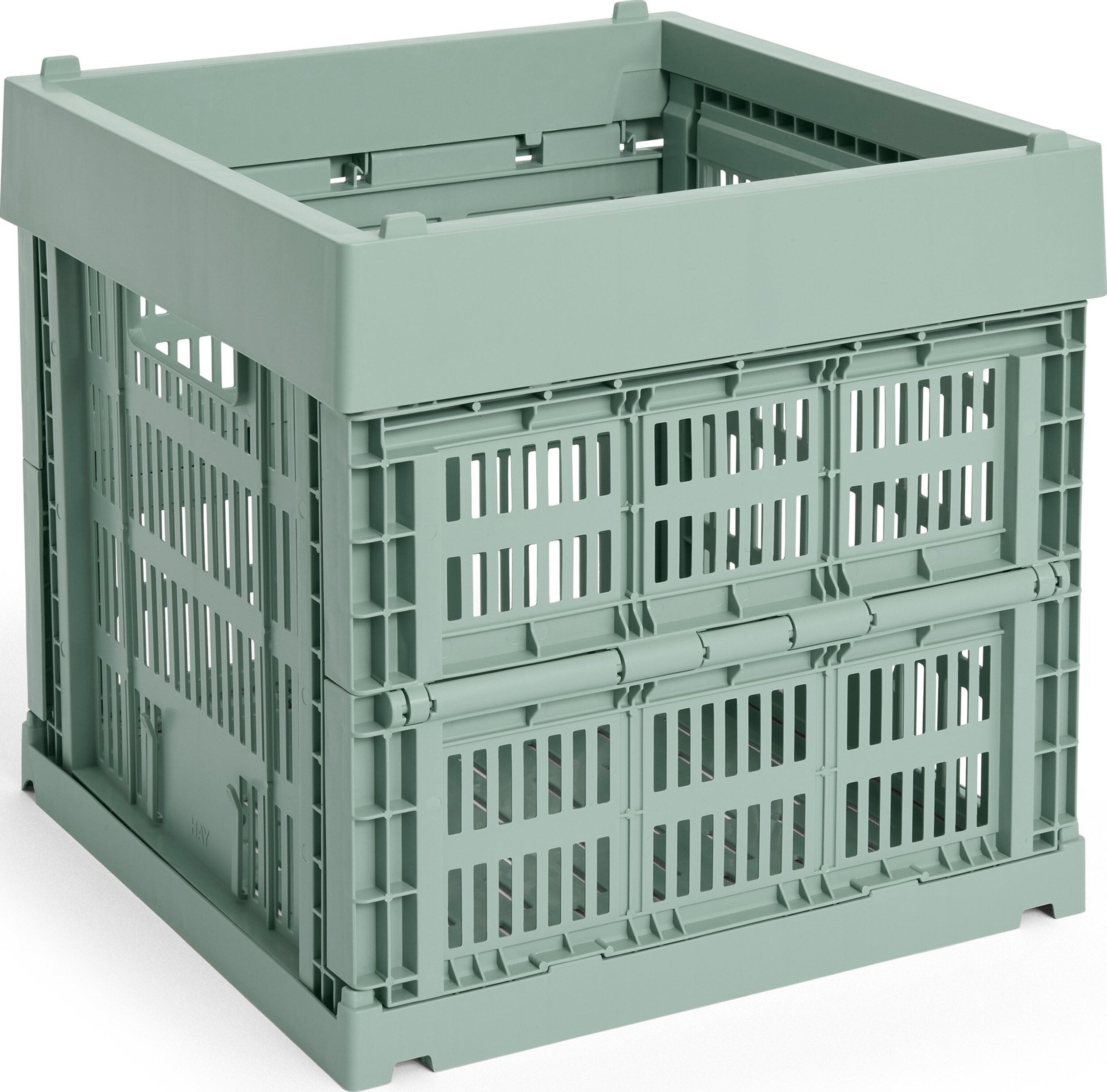 Hay Colour Crate Cube Aufbewahrungsbox, salbeigrün