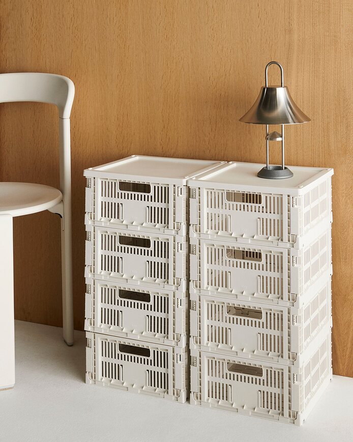 Hay Colour Crate Cube & Square M Καπάκι, για Κιβώτιο αποθήκευσης, μπορντό