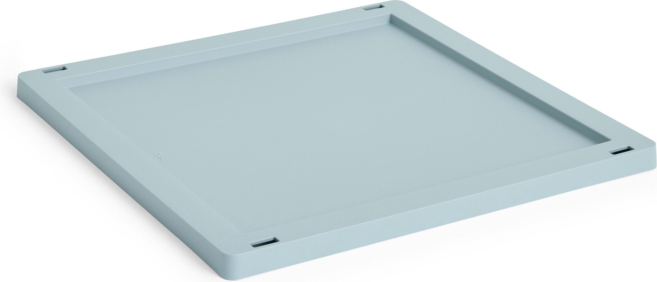 Hay Colour Crate Cube & Square M Deckel, graublau