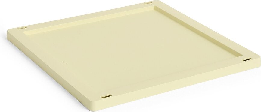 Hay Colour Crate Cube & Square M hoiukasti kaas helekollane