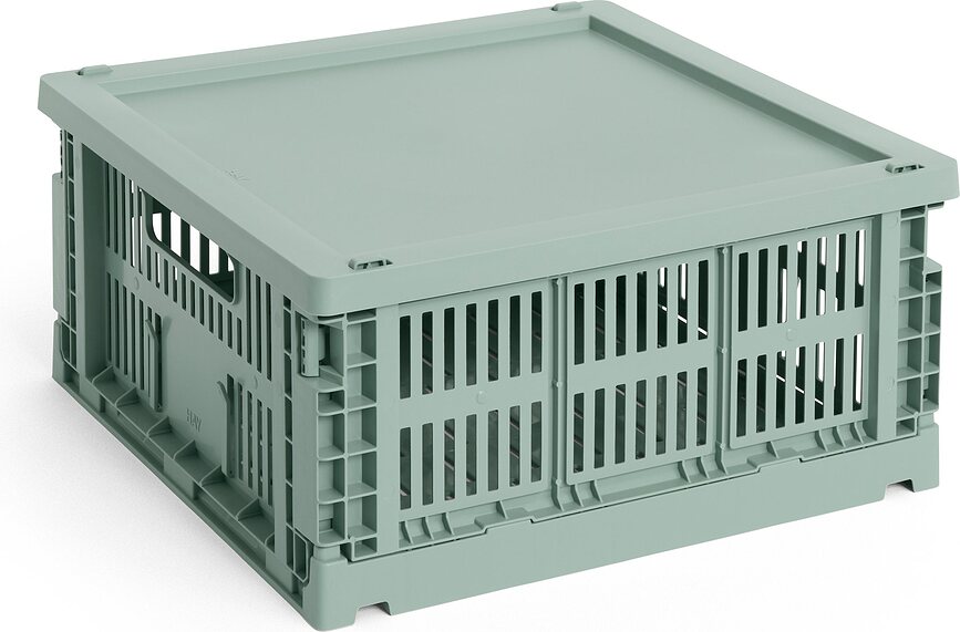 Hay Colour Crate Cube & Square M Pokrov za zaboj za shranjevanje, bordo