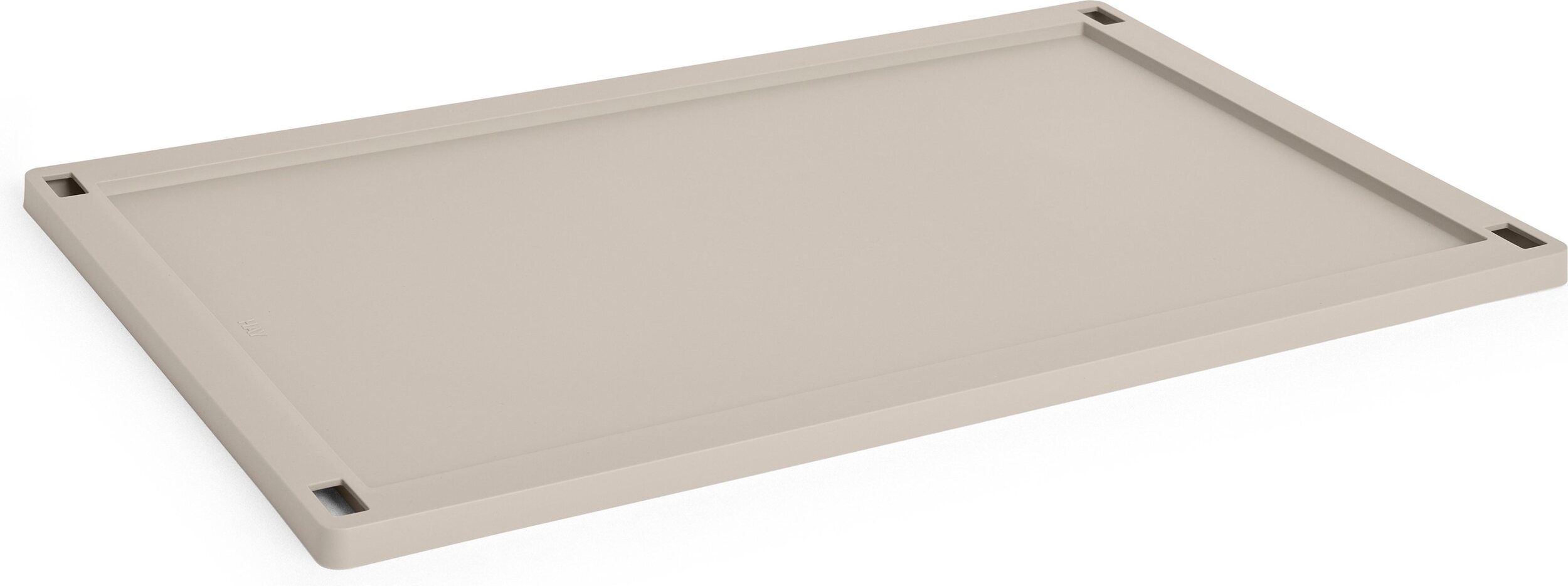 Hay Colour Crate Deckel für Aufbewahrungskorb L, taupe