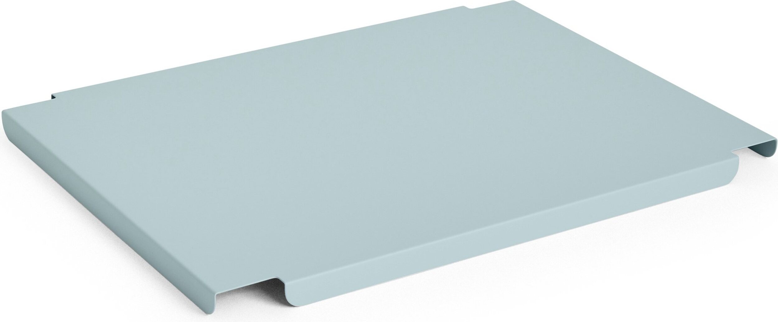Hay Colour Crate Deckel für Aufbewahrungskorb M, Metall, graublau