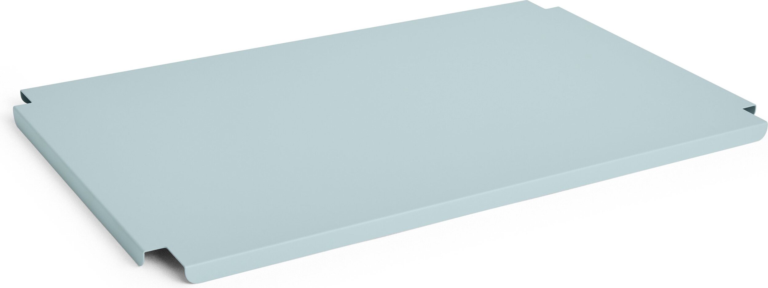Hay Colour Crate L Deckel, Metall, Graublau