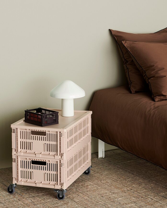 Hay Colour Crate L Καπάκι, για κουτί αποθήκευσης, ροζ πούδρας