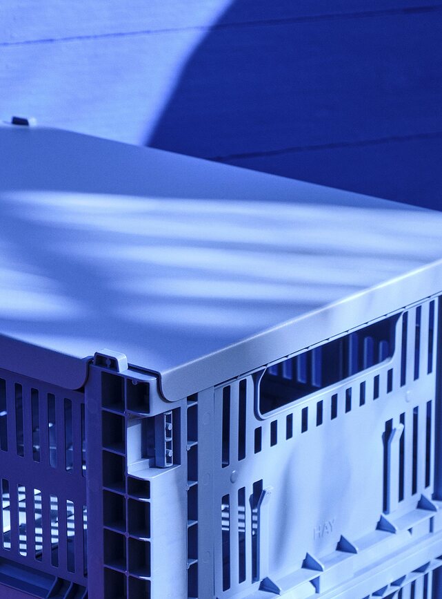 Hay Colour Crate M ΚΑΠΑΚΙ για καλάθι αποθήκευσης, μπλε