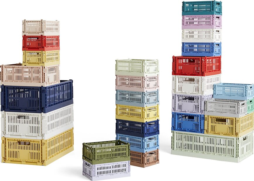 Hay Colour Crate M Košara za shranjevanje, modra