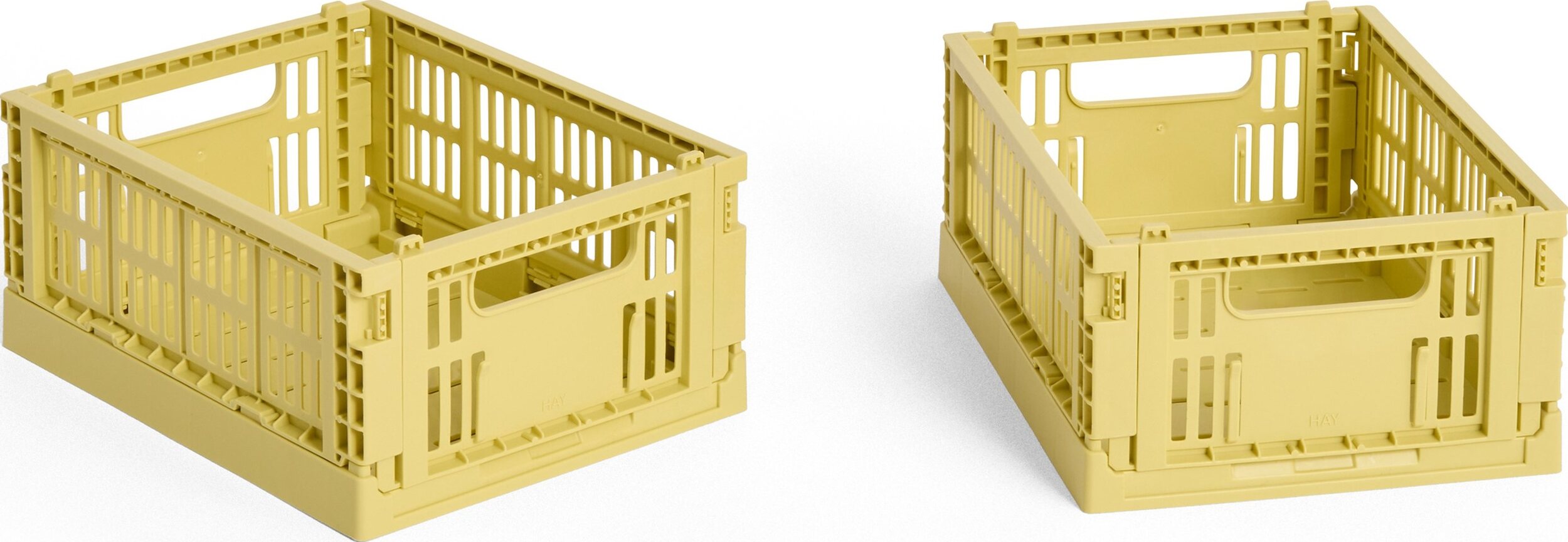 Hay Colour Crate Mini, gelb, 2 St.