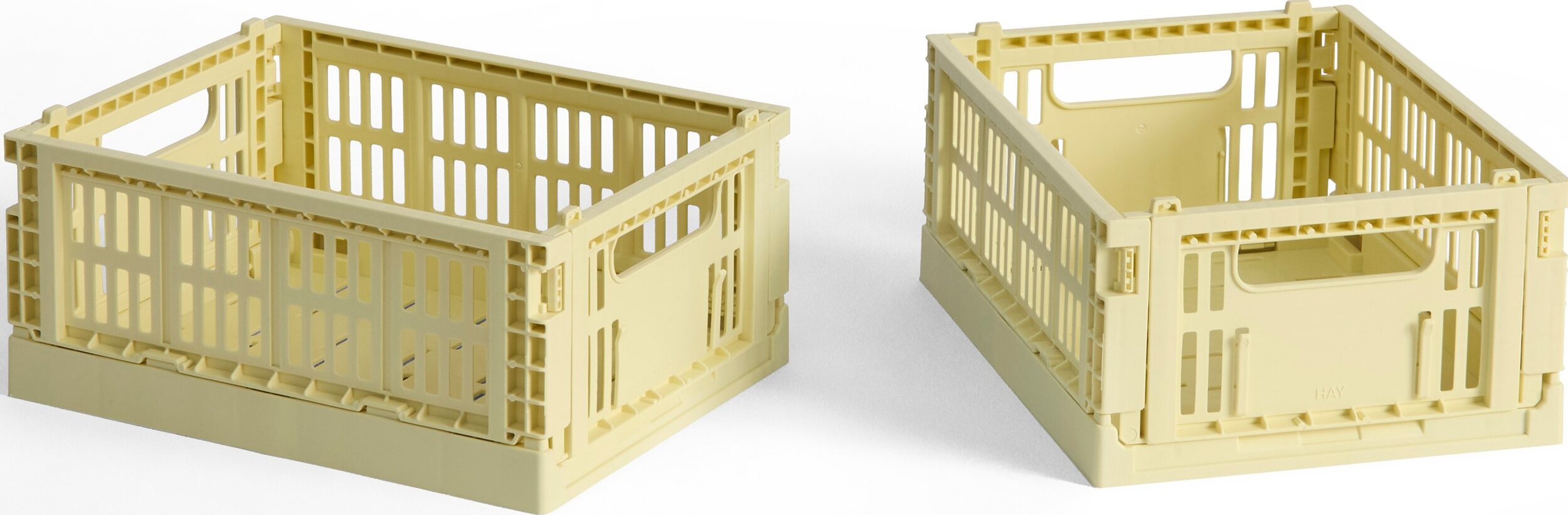 Hay Colour Crate Mini, hellgelb, 2 St.