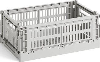 Hay Colour Crate Säilituskorv S helehall