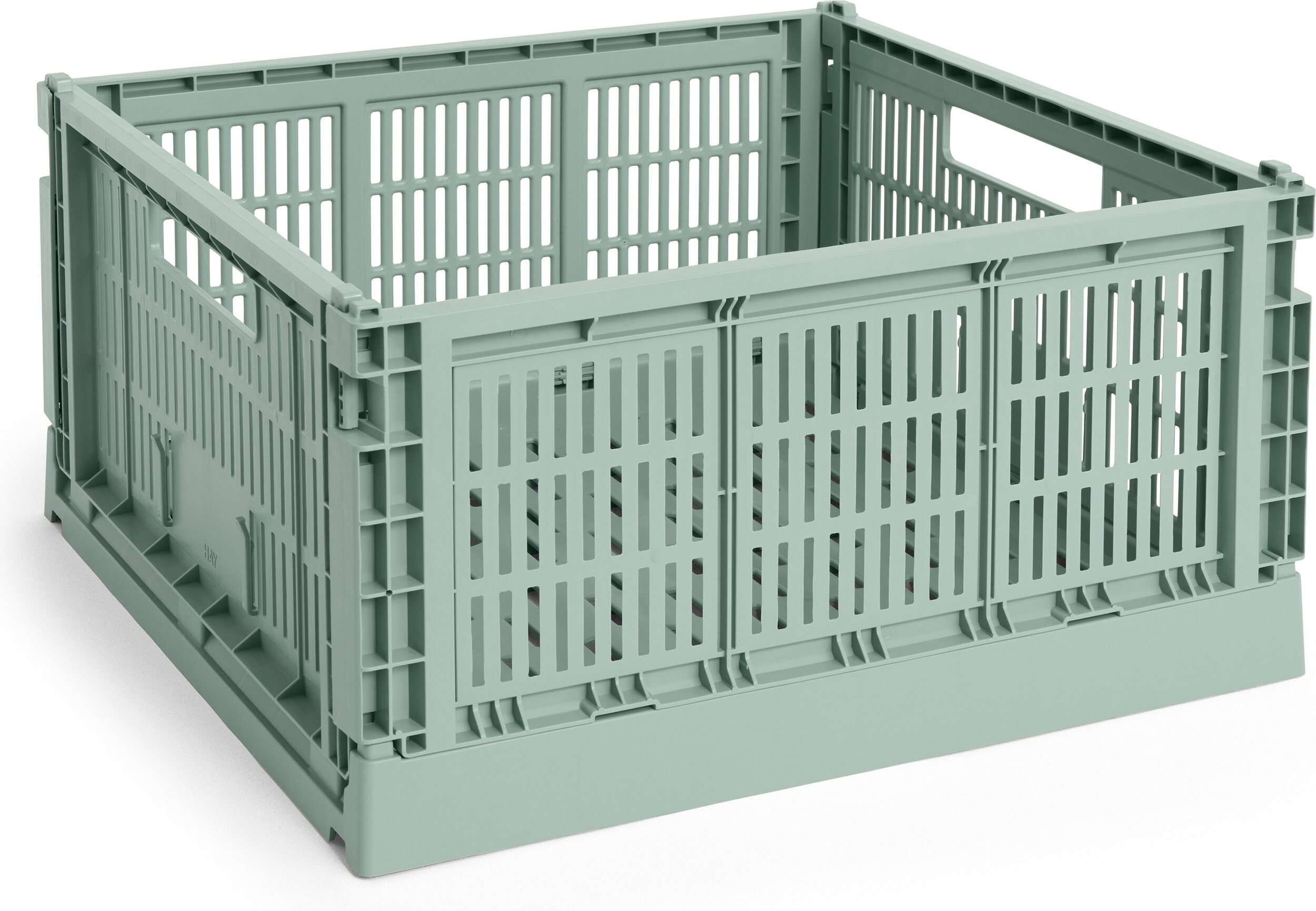 Hay Colour Crate Square Kiste L, salbeigrün