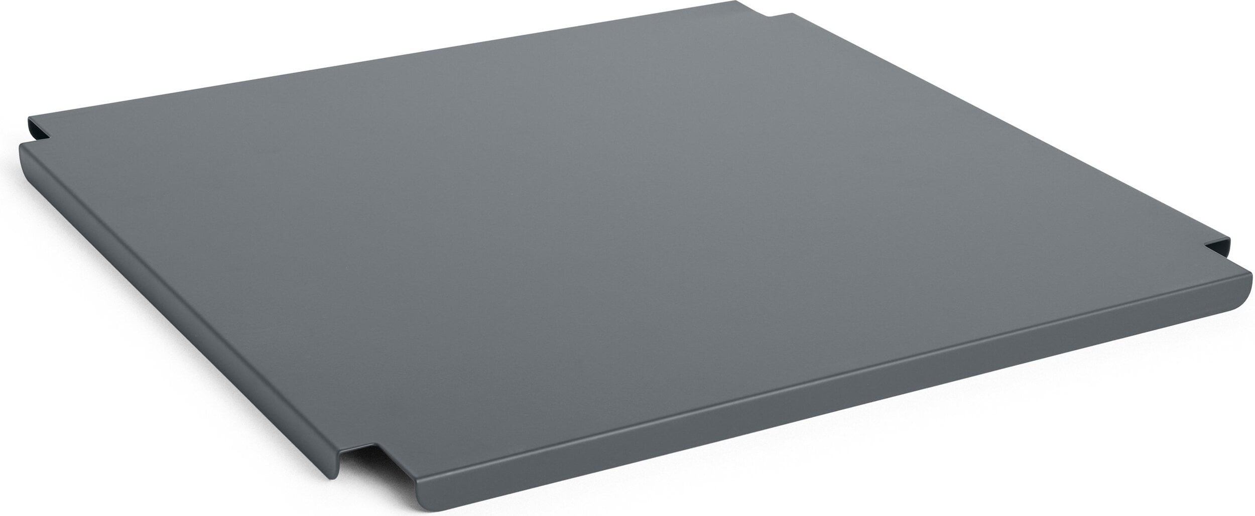 Hay Colour Crate Square L Deckel, Metall, Carbon