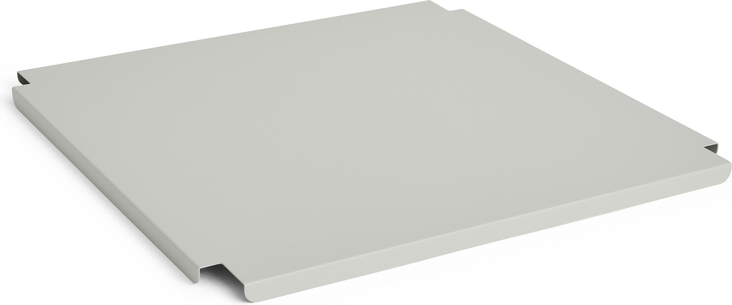 Hay Colour Crate Square L Deckel, Metall, grau