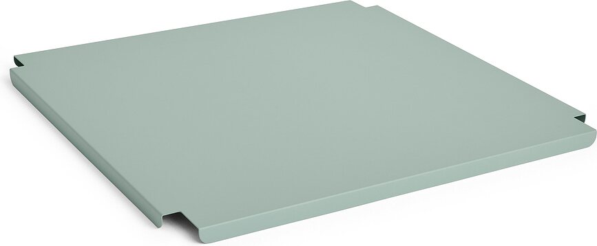 Hay Colour Crate Square L hoiukasti kaas, metallist, salveiroheline
