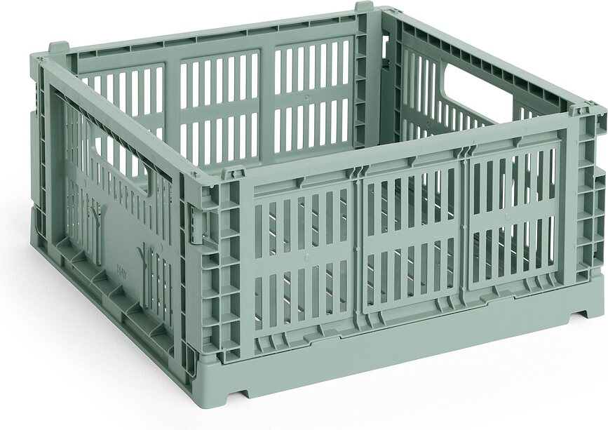 Hay Colour Crate Square M Κιβώτιο, χρώμα φασκόμηλο