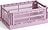 Hay Colour Crate Storage basket S dusky pink