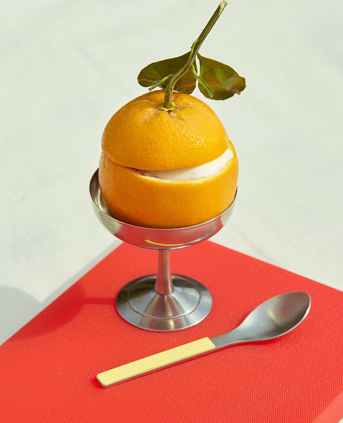 Hay Daska za rezanje L plava