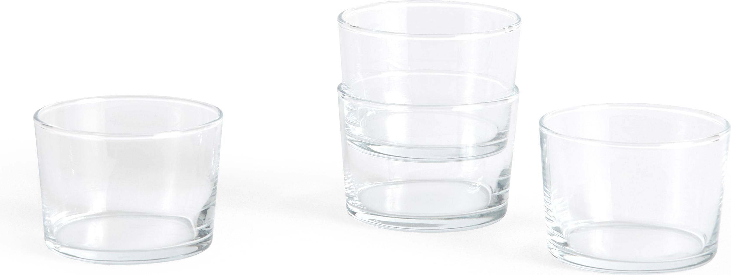 Hay Gläser 220 ml, transparent, 4 St.
