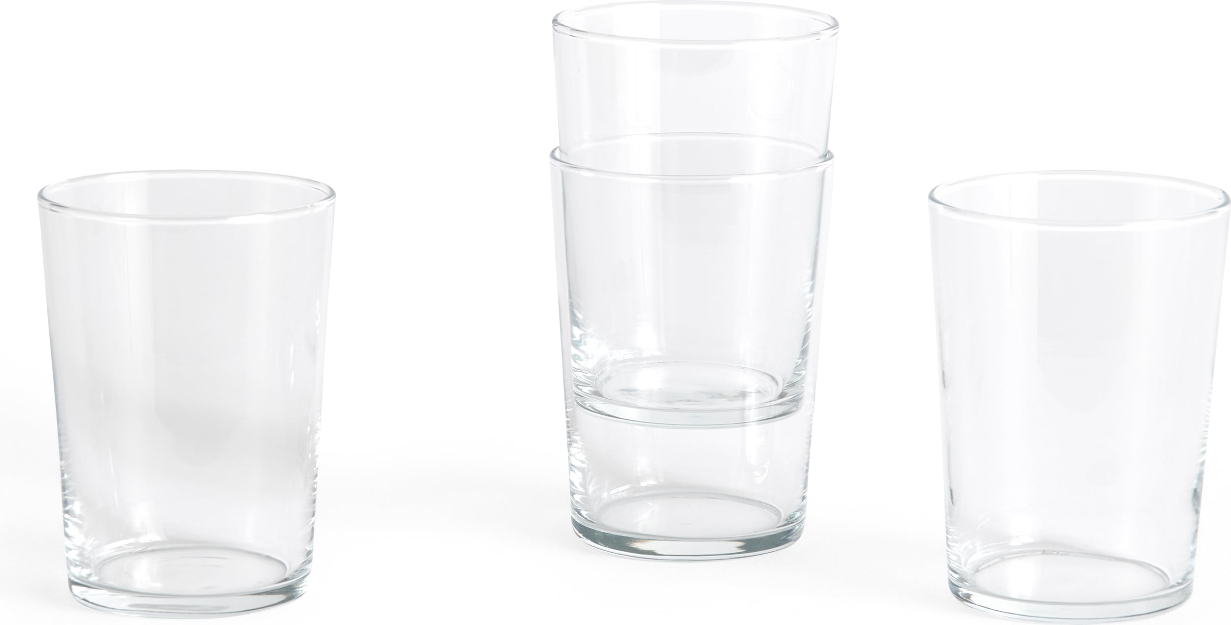 Hay Gläser 490 ml, transparent, 4 St.