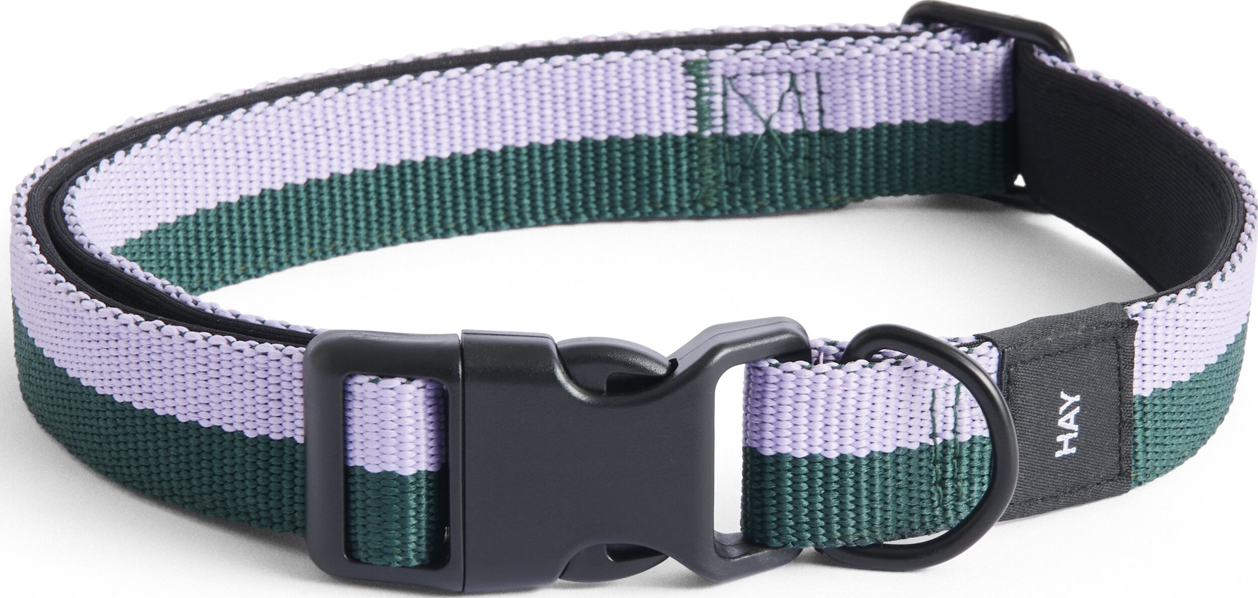 Hay Hundehalsband M/L grün-lavendel