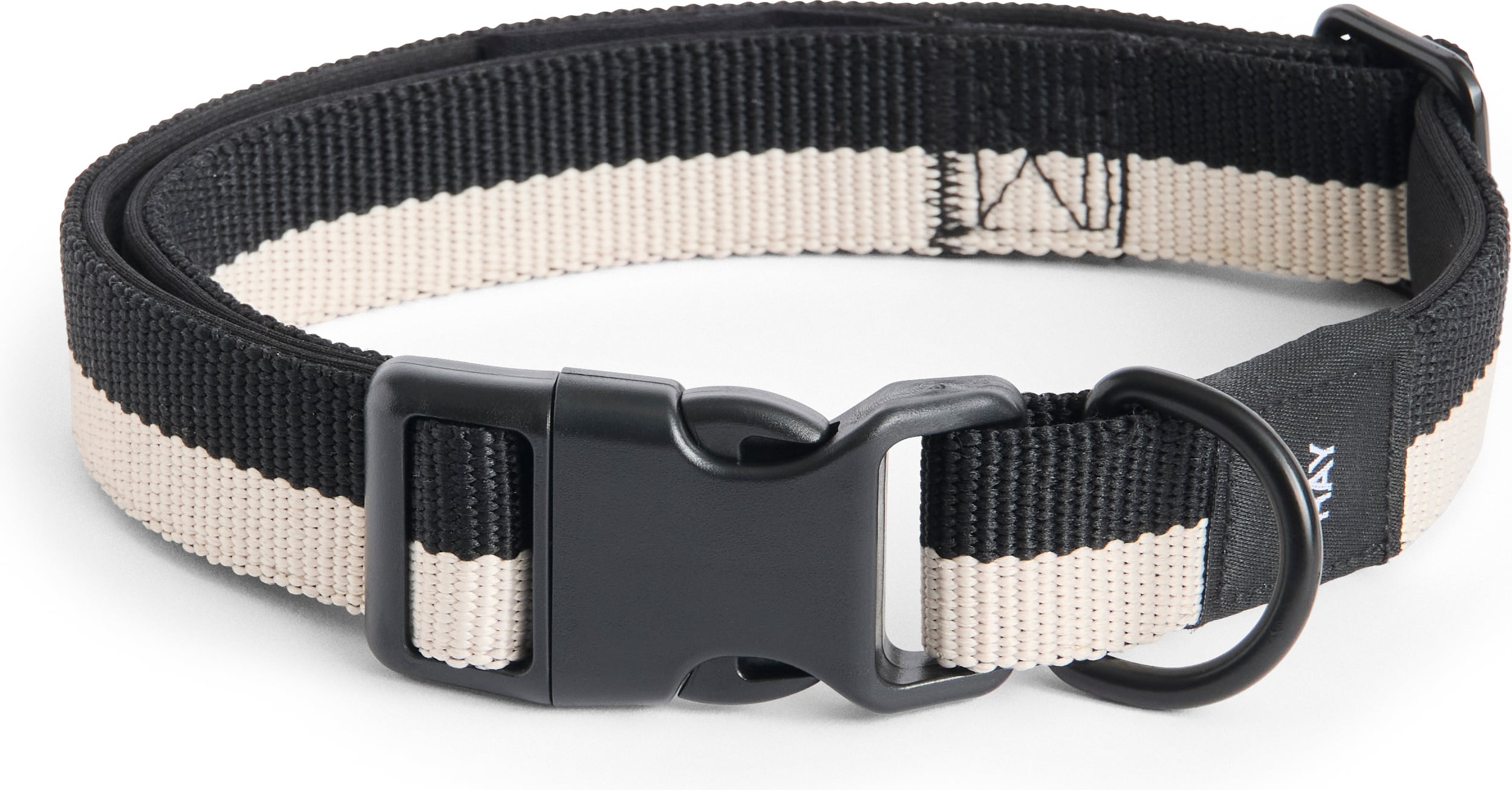 Hay Hundehalsband M/L schwarz-weiß