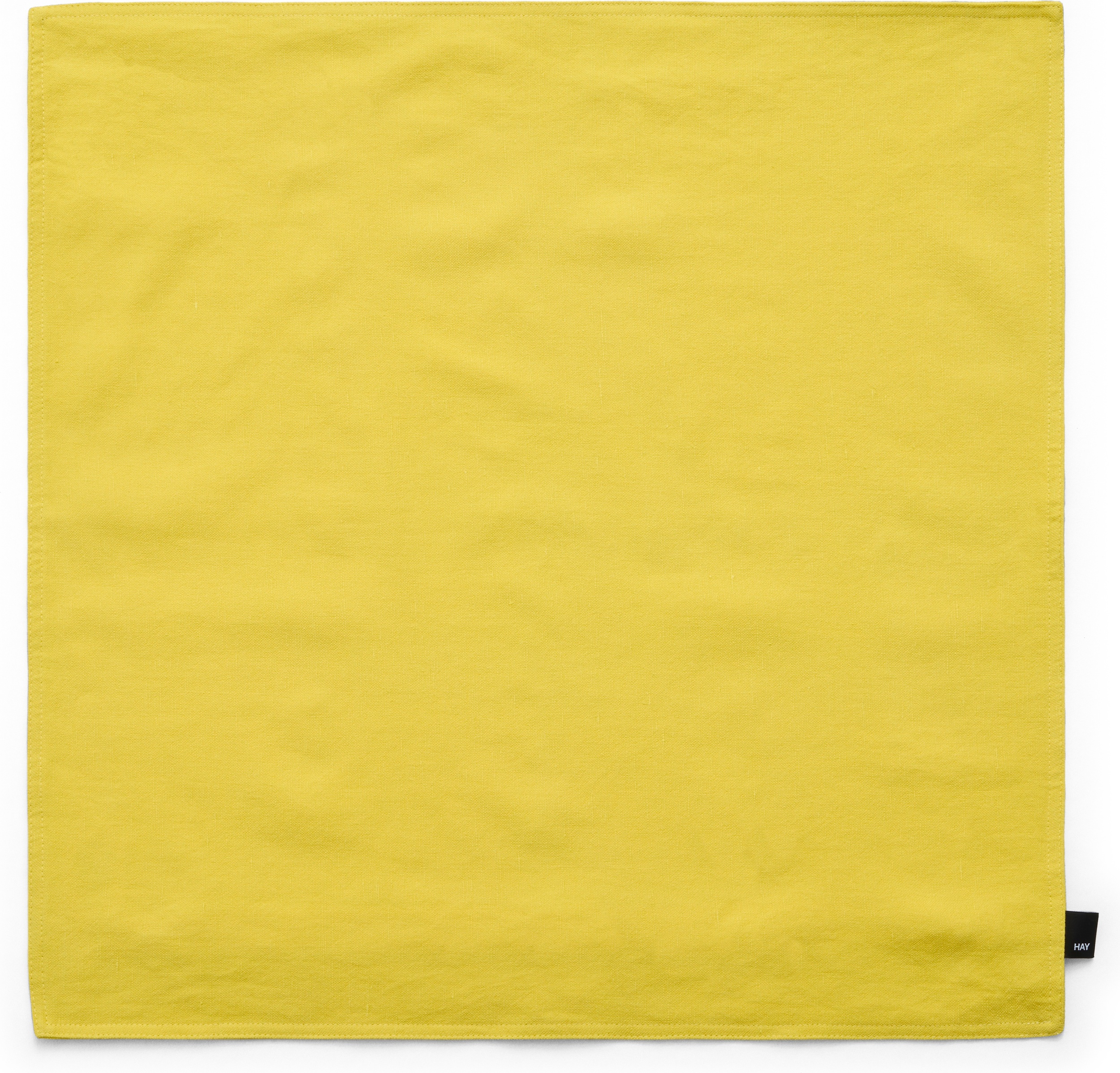 Hay Linen Kissenbezug 60 x 60 cm, Zitronengelb