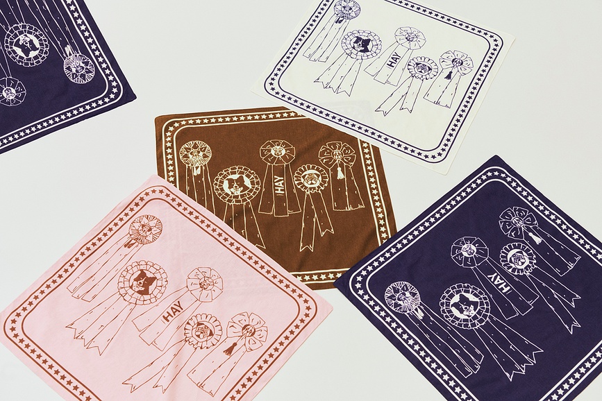 Hay Μπαντάνα για Σκύλο ανακυκλωμένη, 55 x 55 cm, σκούρο μπλε