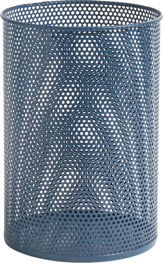 Hay Mülleimer 36 cm blau perforiert