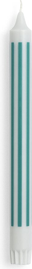 Hay Svijeća okomite pruge zelena