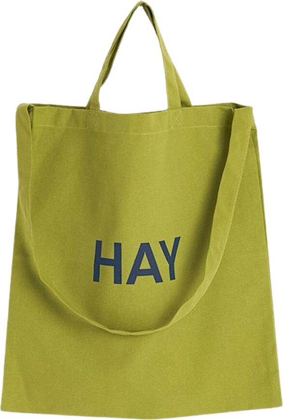 Hay Tote текстилна чанта, цвят зелена матча