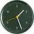 Hay Wall clock green