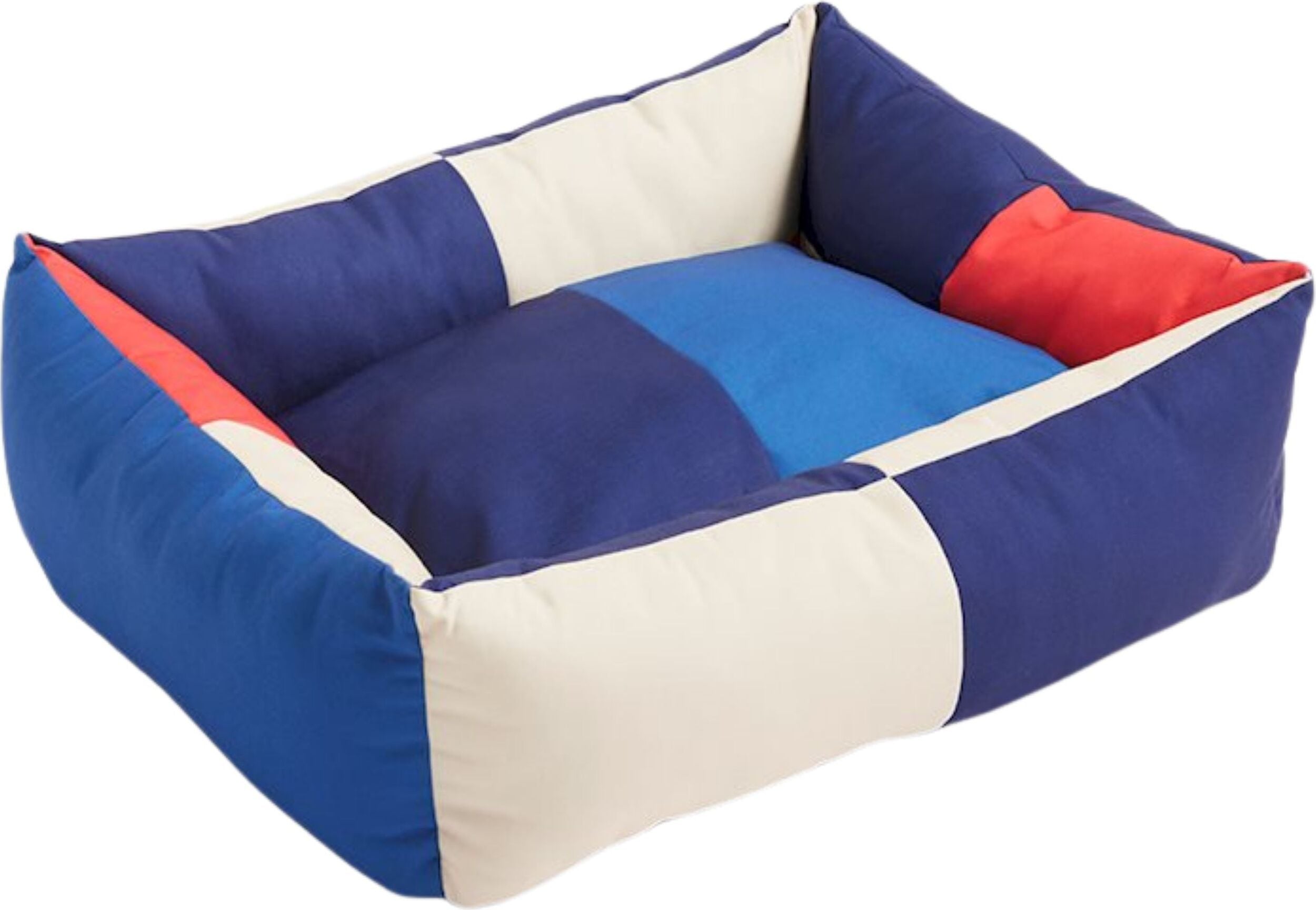 Hay Zip Hundebett M, weiß-blau