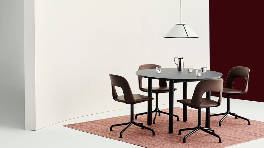 Haze Tepih 230 x 230 cm crni