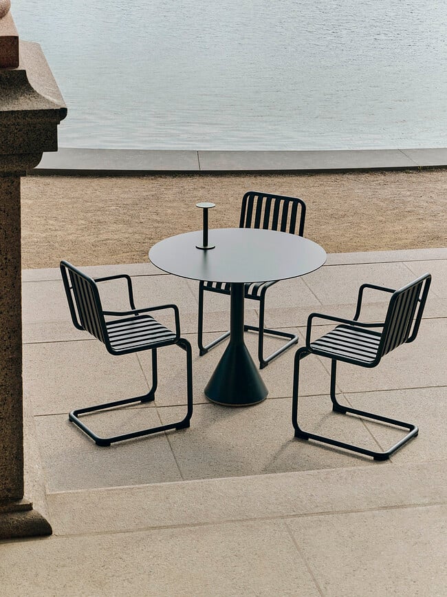 Host Επιτραπέζια λάμπα ασύρματη, 22 cm, σκούρο κόκκινο