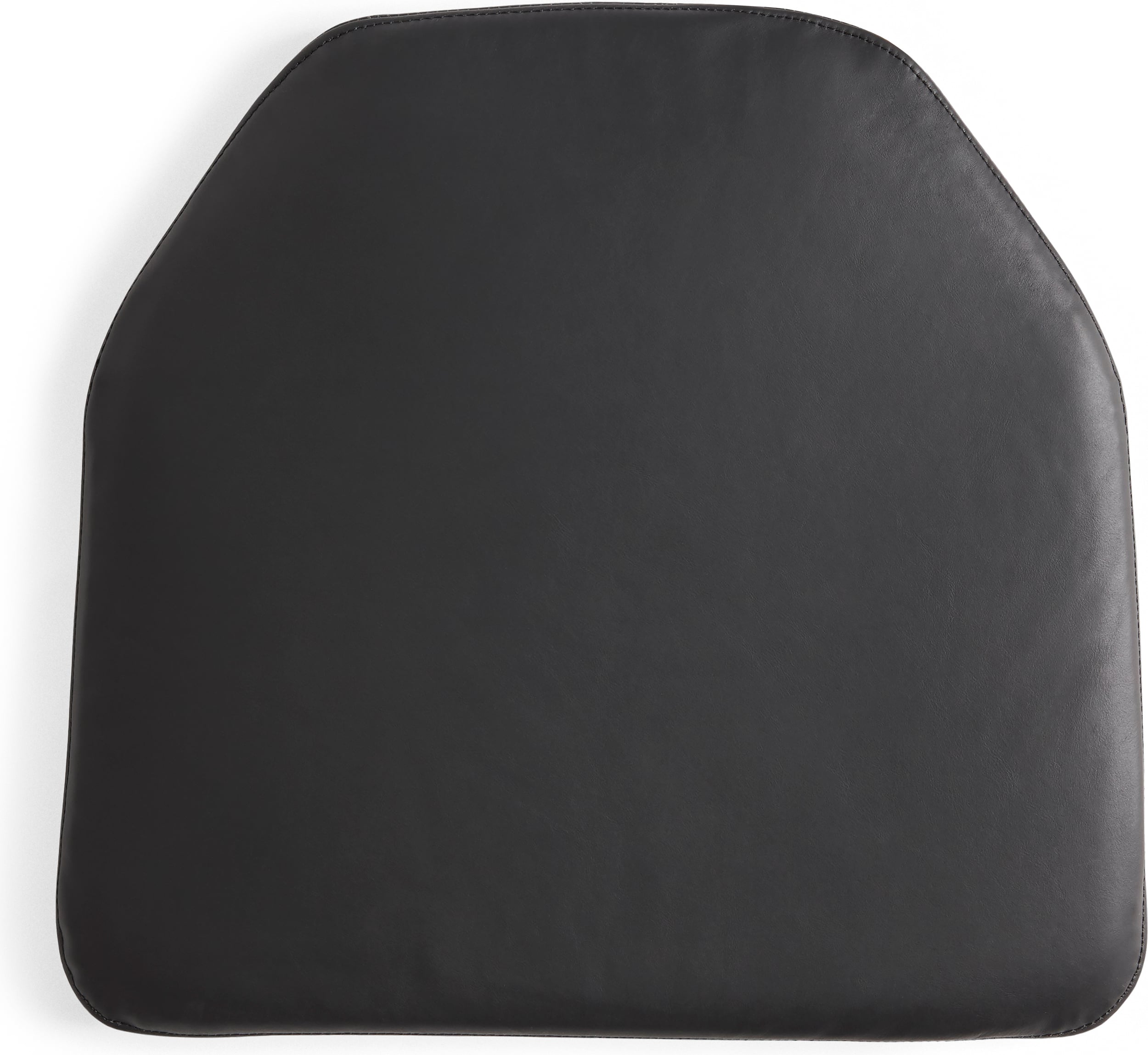 J-series Sitzkissen 41 x 37 cm, Leder, schwarz