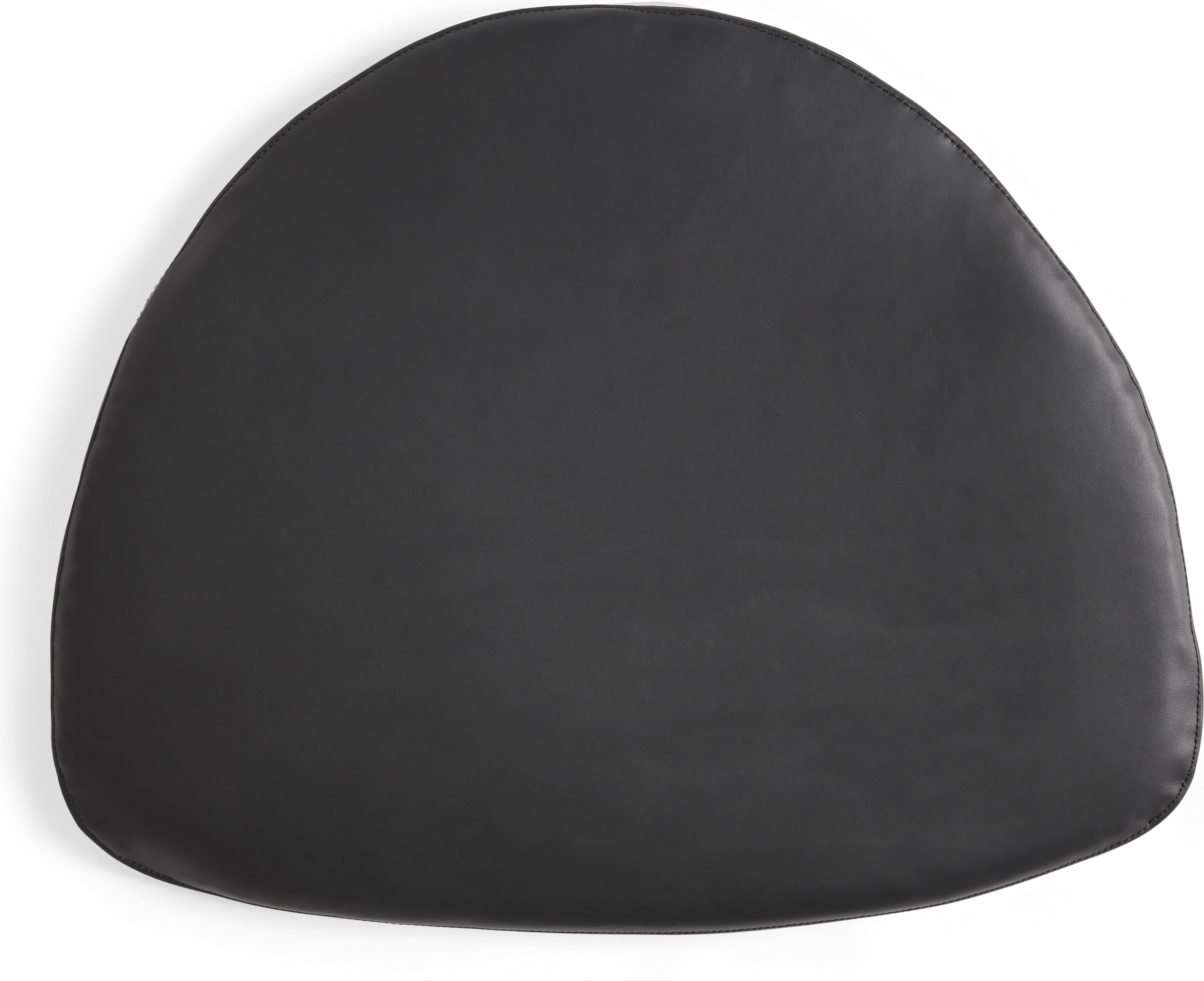 J-series Stuhlkissen 45 x 40 cm, schwarz, Leder