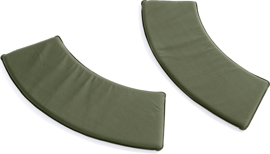 Jastuci za parkovne klupe Palissade 127 x 43,5 cm, maslinasti, vanjski, 2 kom