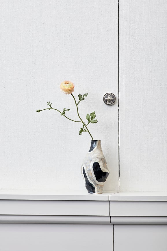 Jessica Hans Vaza crno-siva