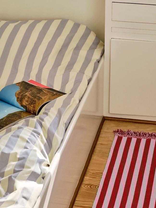 Funda Nórdica Ete, 200 x 200 cm, azul y amarilla