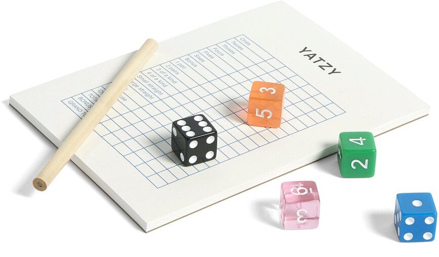 Juego de dados Yatzy FR
